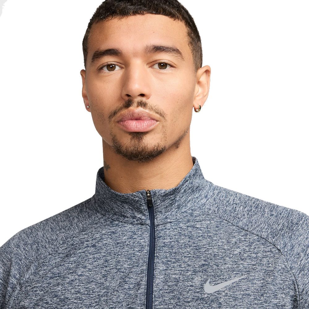 Nike Stride Dri-Fit Longsleeve Herren thunder blue