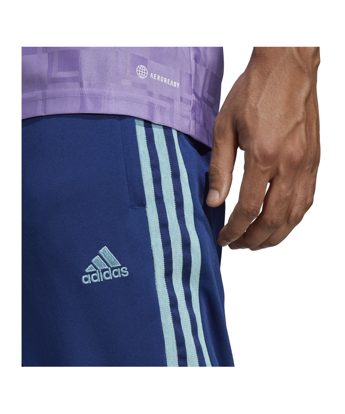 adidas Tiro Trainingshose Blau