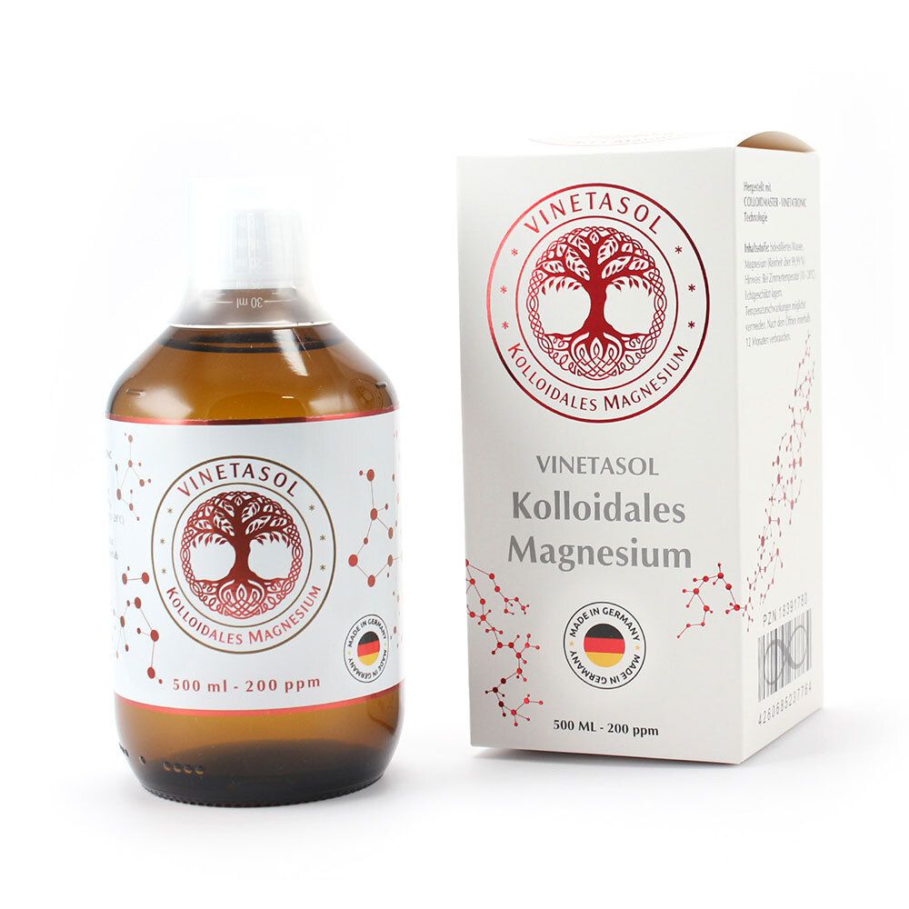 Vinetasol kolloidales Magnesium 200 ppm