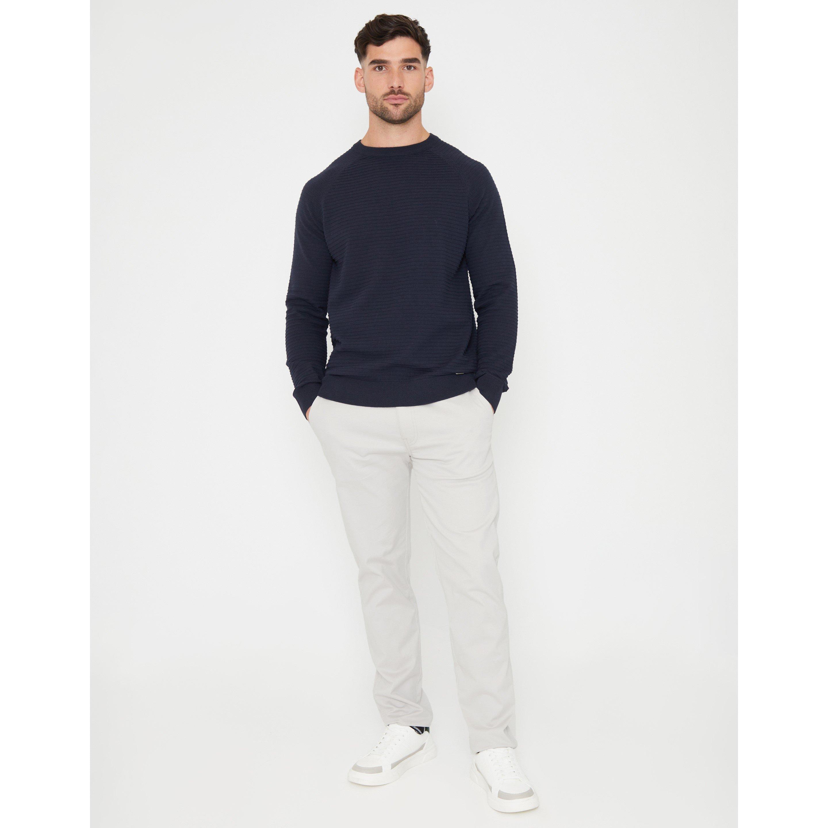 Threadbare TB Crew Neck Jumper Mens