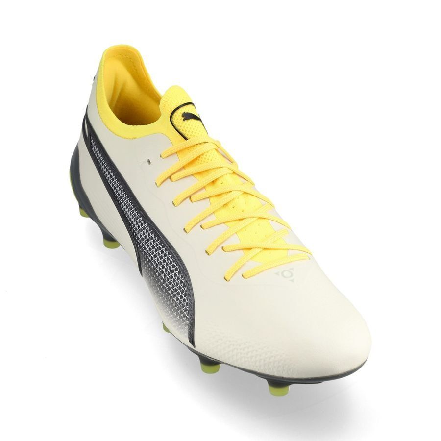 PUMA King Ultimate FG/AG Voltage - Alpine Snow/Gris/Yellow Blaze Femme