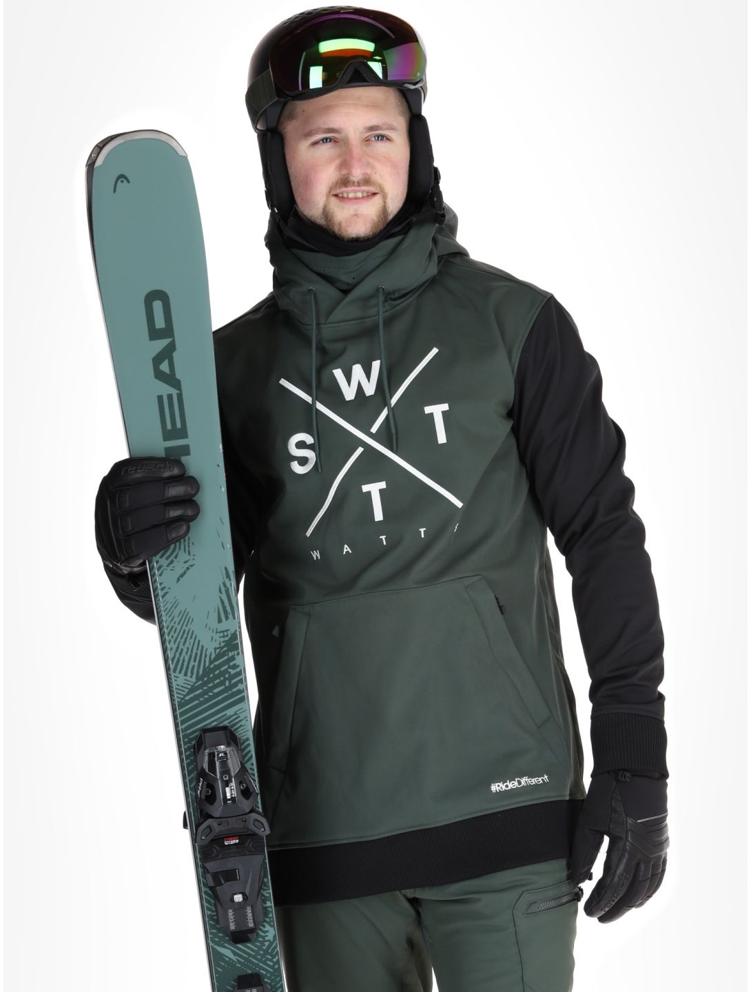 ORBITAL softshell ski-jas heren