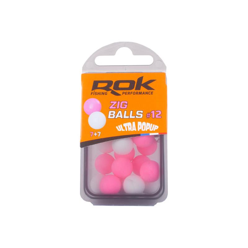 Bouillette Articielle Flottante Rok Fishing Zig Ball