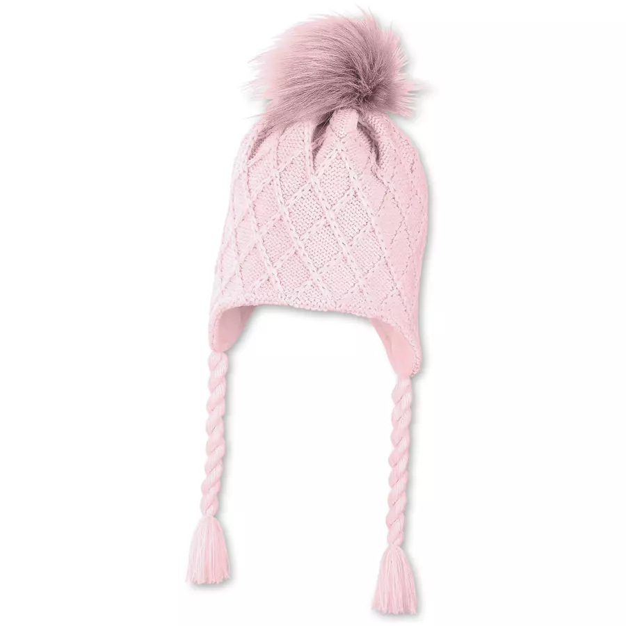 Sterntaler Strickmütze rosa