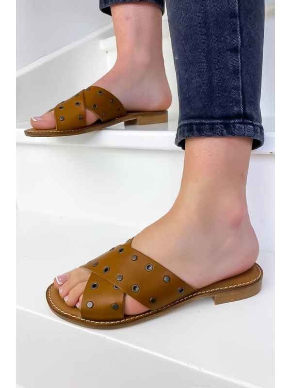 Semerdjian - Mules ANICE Marron