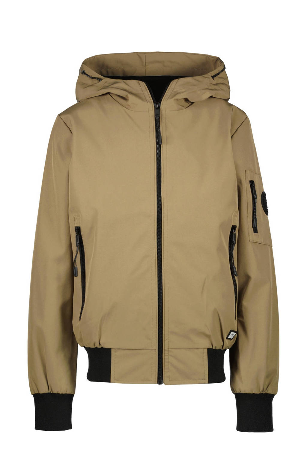 Cars softshell jas zomer FARRIS bruin/zwart