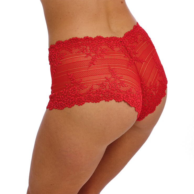 Wacoal EMBRACE LACE BOYSHORT Equestrian red