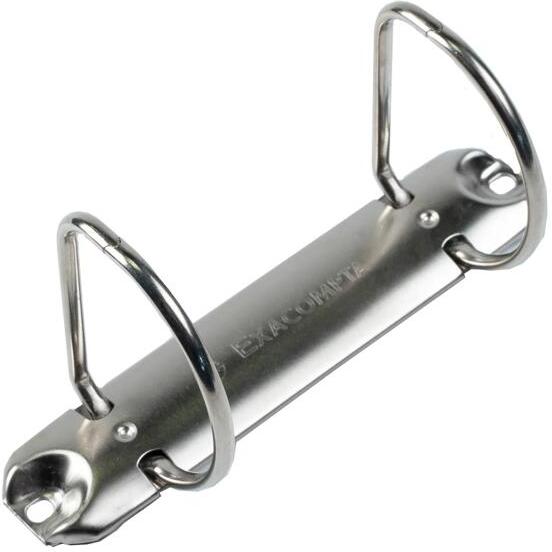 Classeur 2 anneaux cartonné Exacompta Kreacover® personnalisable  A4 maxi - Dos 6,4 cm blanc