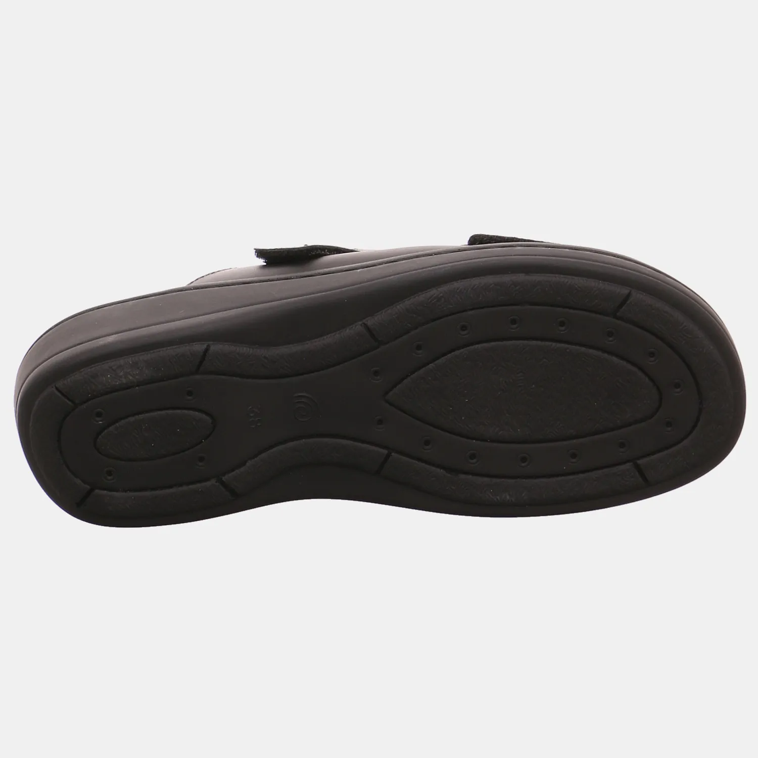 BIOSTEP Pantolette Schwarz Leder
