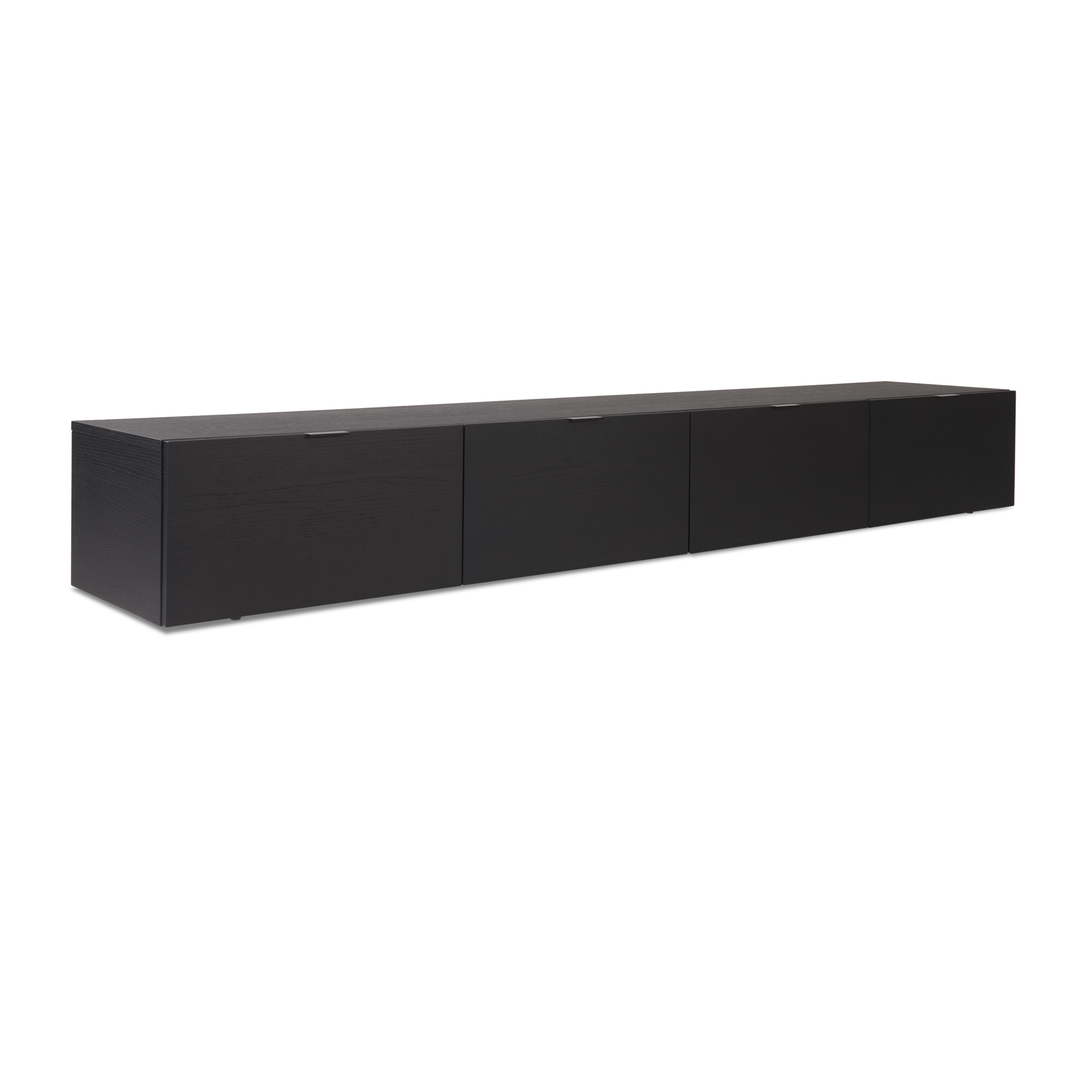 Tv meubel Woody met deurtjes 240 zwart