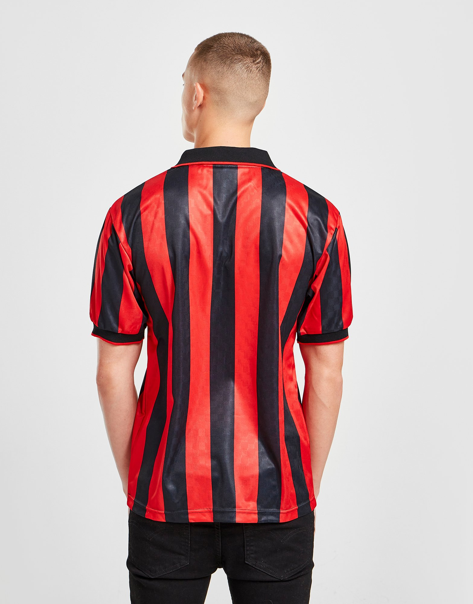 Score Draw Maillot Rétro AC Milan '96 Domicile Homme
