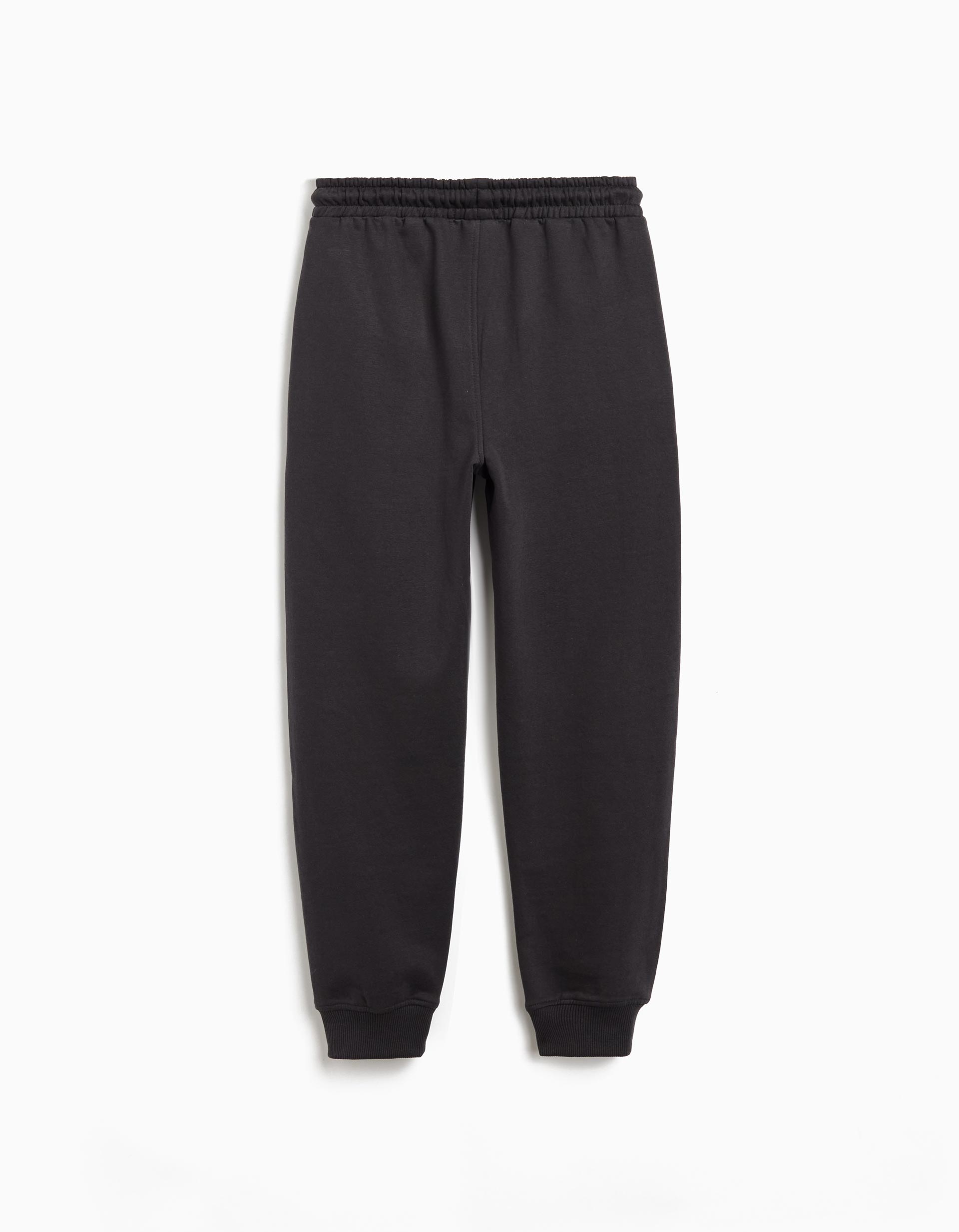 Joggers de Felpa, Menino, Cinzento Escuro