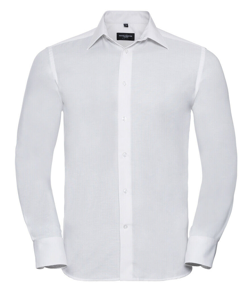 Russell Europe R-922M-0 - Chemise Oxford Élégante à Manches Longues