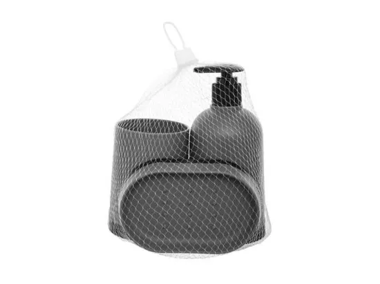 Set de 3 Accessoires de Salle de Bain 