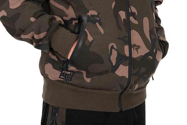 Sweat à Capuche Camouflage Fox Camo Full Zip Premium 310