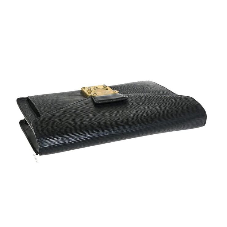 Louis Vuitton Vintage Louis Vuitton Clutch Black