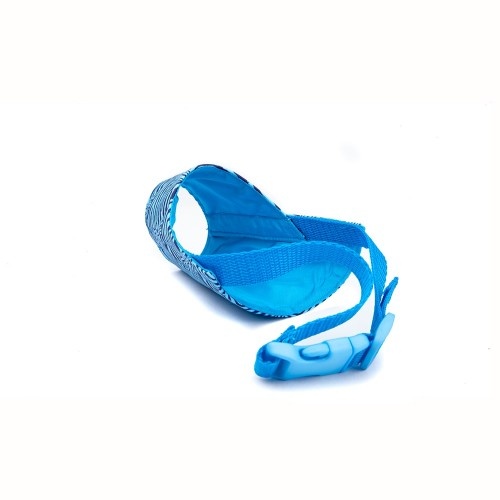 Focinheira para cães Pappy Blue Zebra, multicolorida