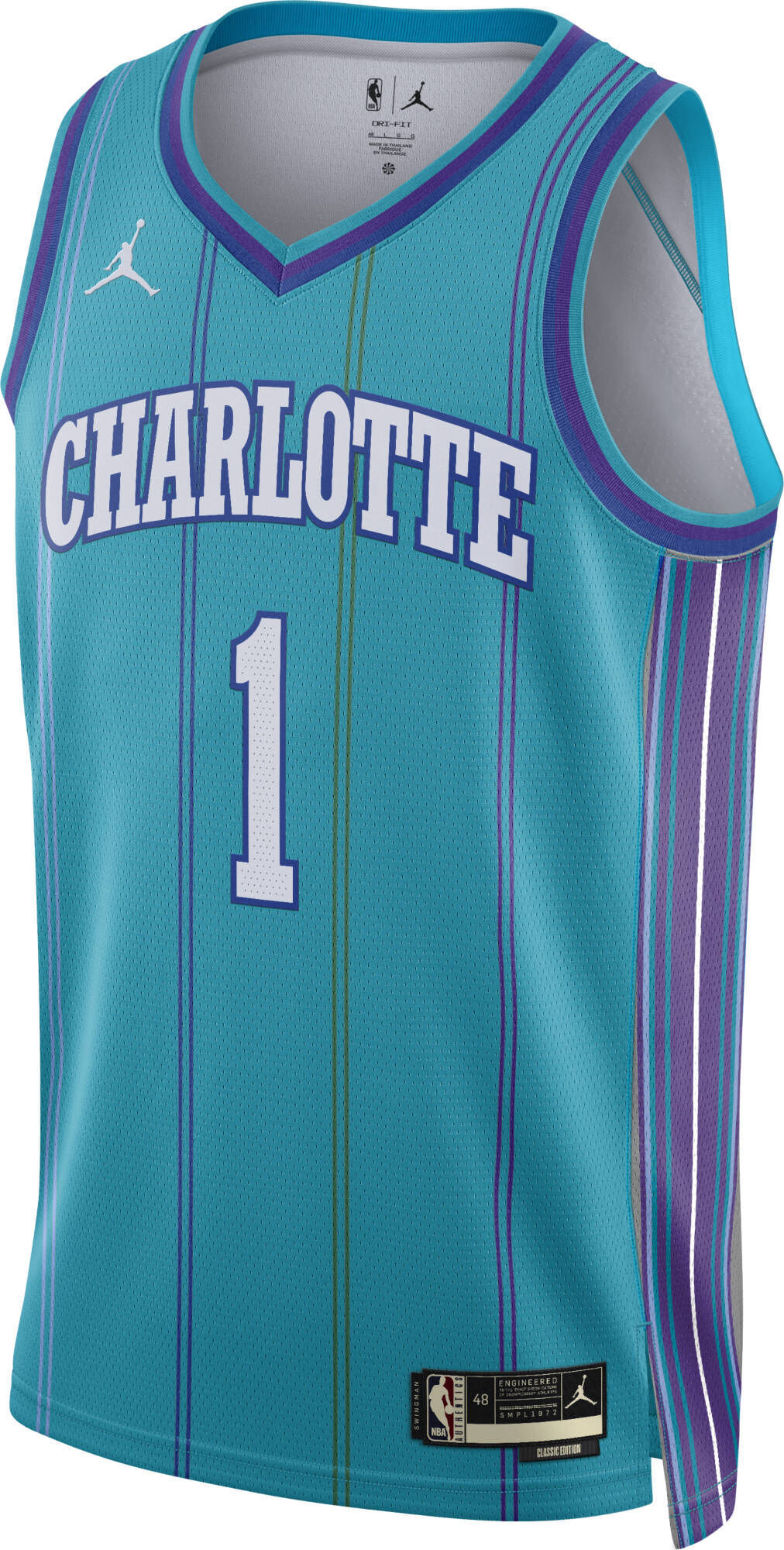 Nike| Herren Basketballtrikot NBA CHARLOTTE HORNETS BALL LAMELO