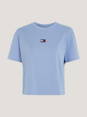 Camiseta Reciclada com Corte Clássico e Estampa de Emblema