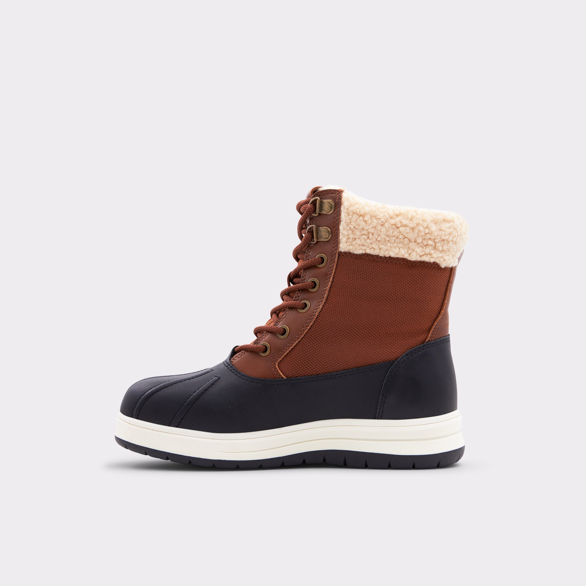 Flurrys Cognac Synthetic Mixed Material Women Winter boots