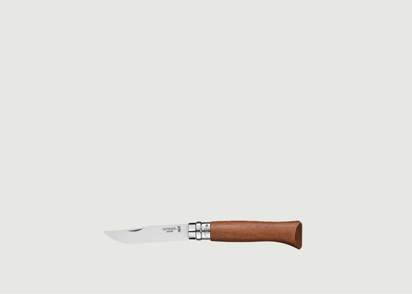 Boite N°08 Inox Noyer Opinel