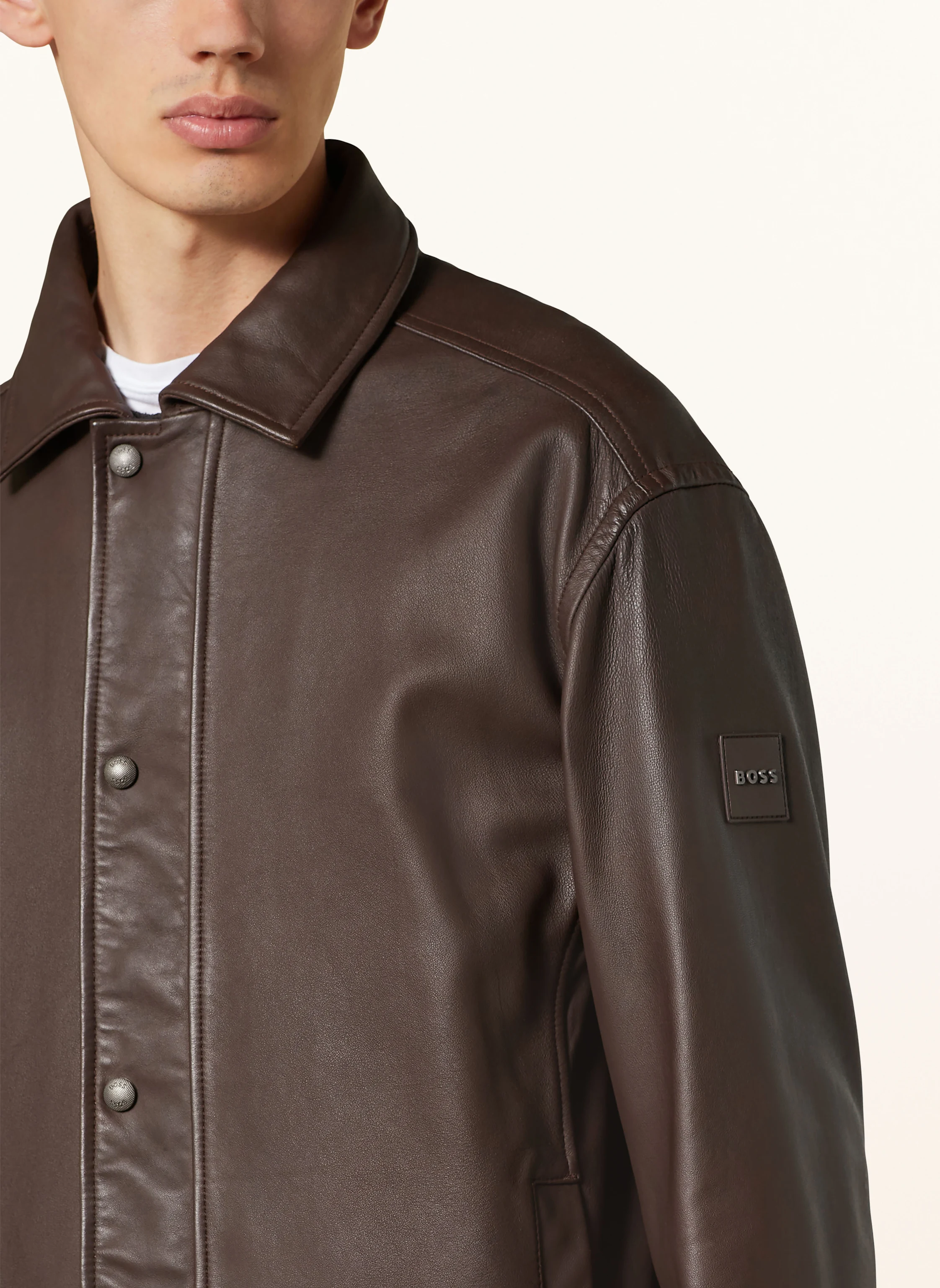 BOSS Lederjacke JERICHO