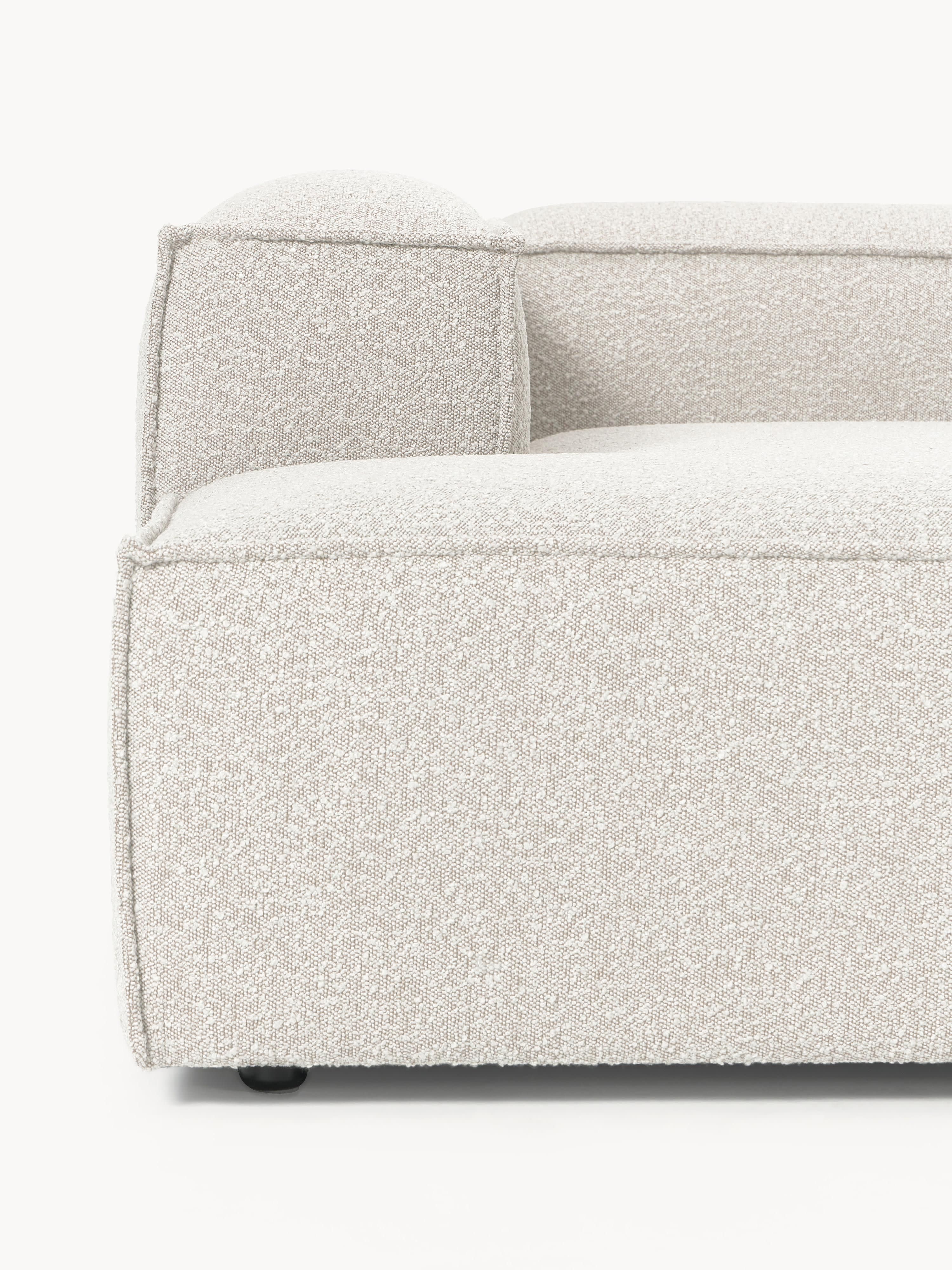 Modulaire bouclé-hoekbank Lennon (4-zits)