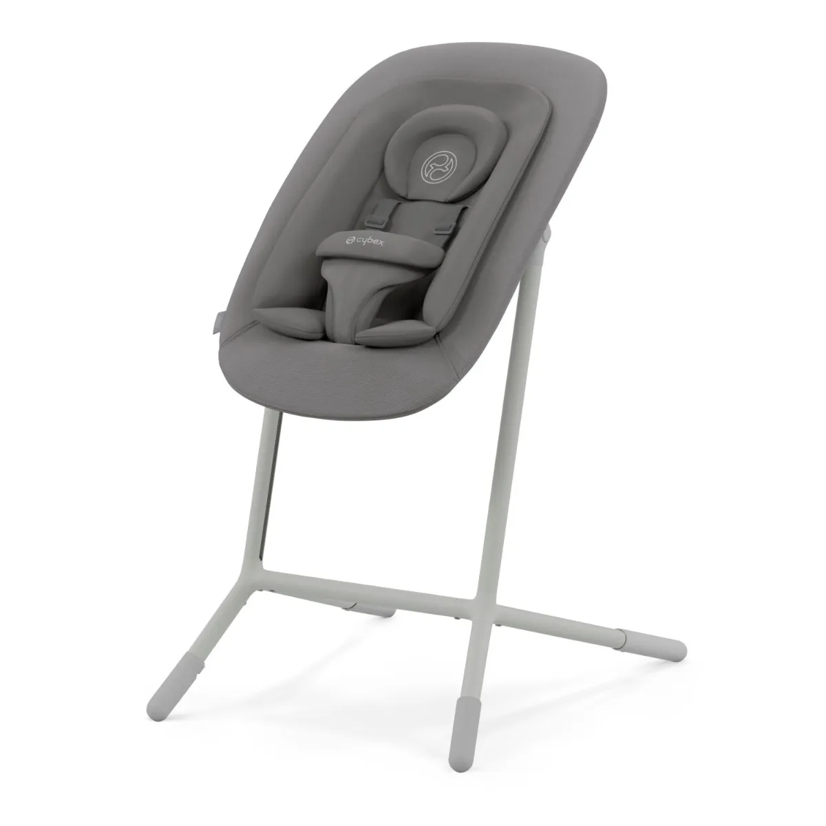 Cybex Ensemble chaise Haute 3-en-1 Lemo + Siège nouveau-né - Gris