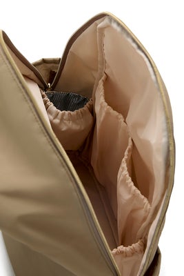 Pelicare Quilted Stelleveske Ryggsekk, Beige