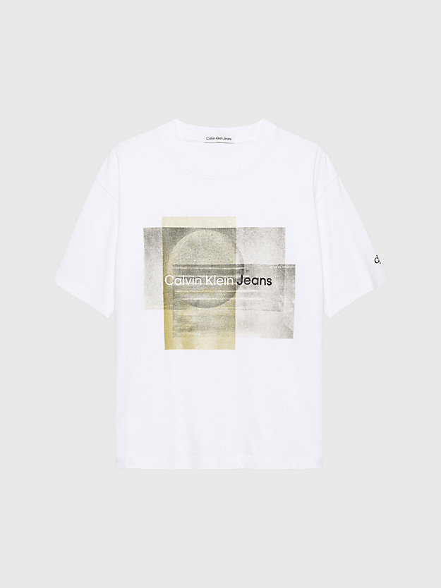 Camiseta com logo e modelagem relaxada