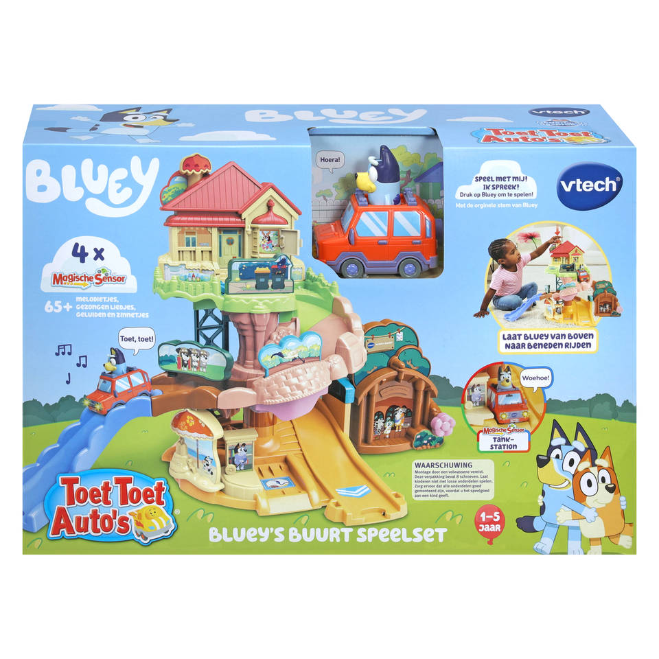 VTech Toet Toet Auto's Bluey's buurt speelset