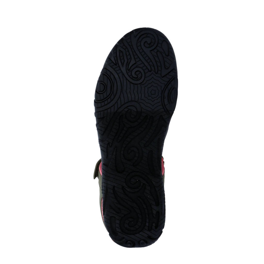 Teva Tirrasandalen olijfroen/zalm
