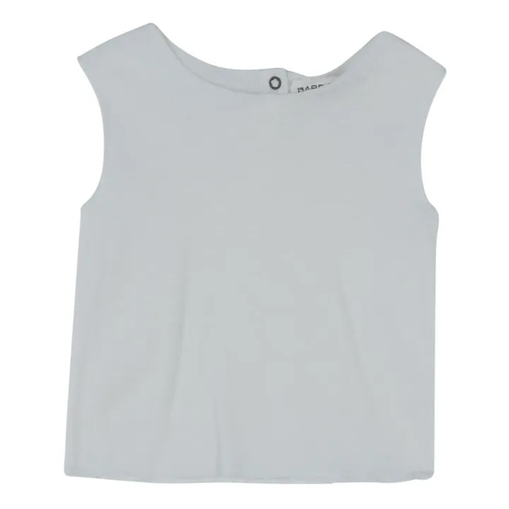 Babe & Tess Top Boutonné | Blanc