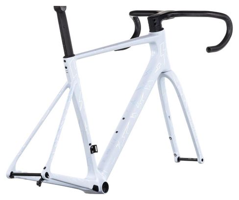 Kit Cadre Route Cube Litening Air C:68X Limited Edition Gris Bleu