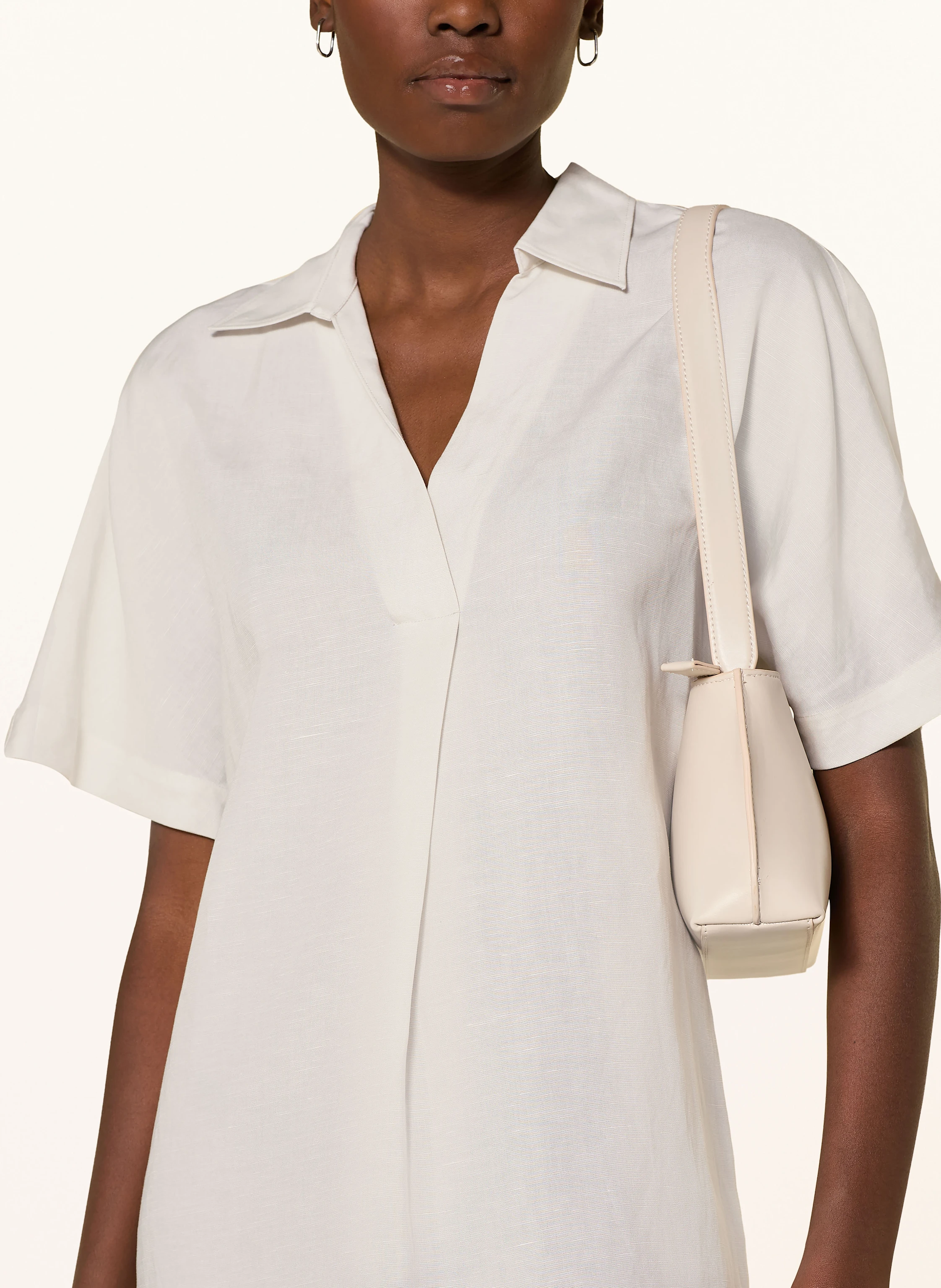 Calvin Klein Kleid mit Leinen