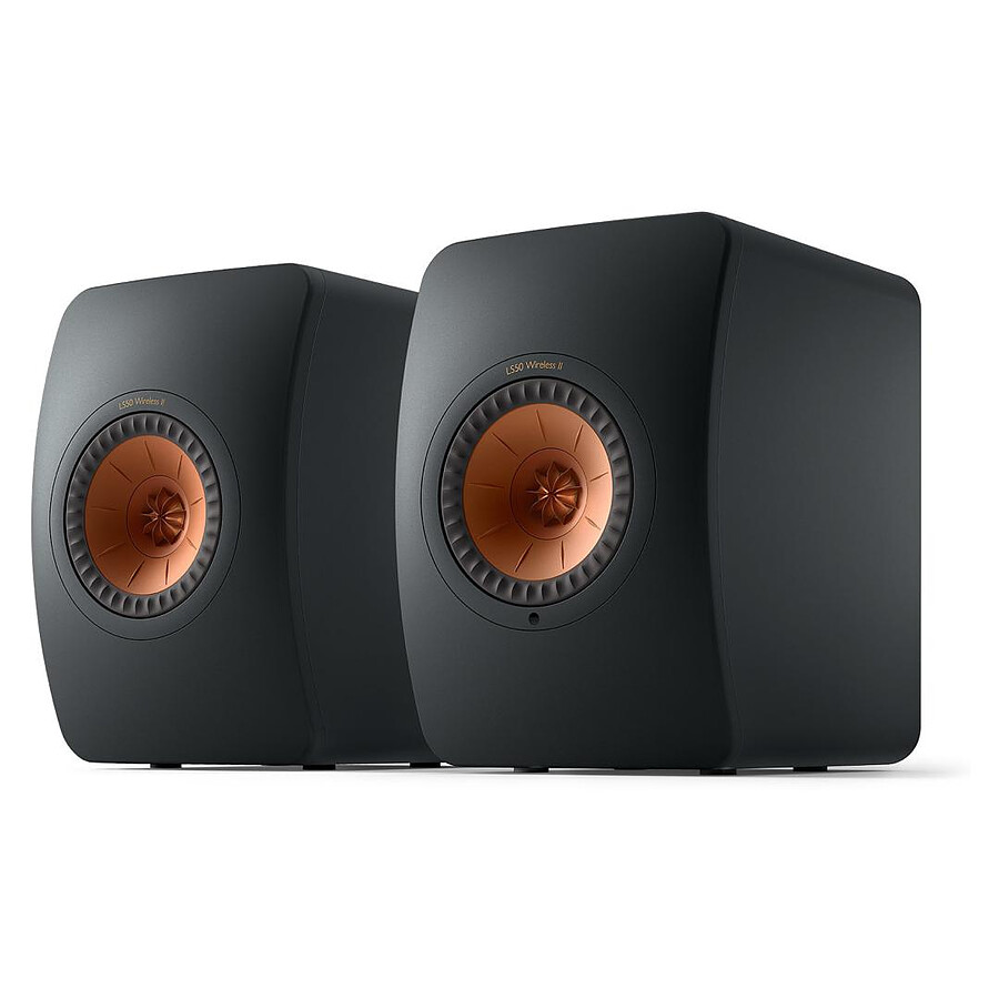 Kef LS50 Wireless II Noir Carbone
