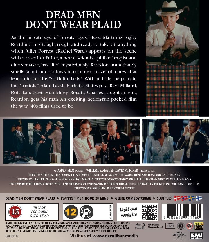 Dead Men Don't Wear Plaid / Bogart Junior - Blu-Ray