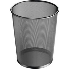 Corbeille à papier Manhattan, 18 litres, noir