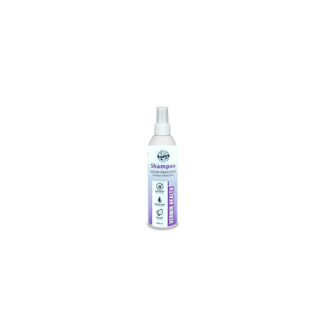 Bellfor Hundeshampoo Vermin Health gegen Hautparasiten beim Hund - 250ml