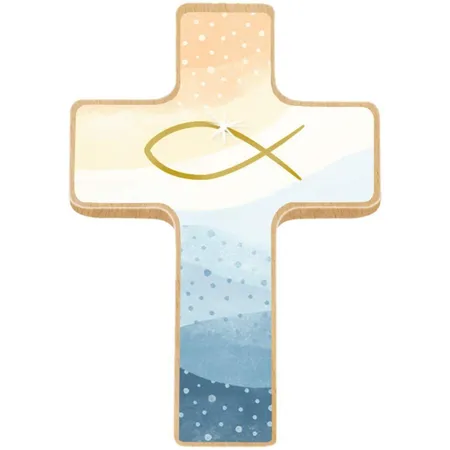 Coppenrath Verlag Holzkreuz auf Büchl.: Du bist geborgen in Gottes Hand, sort.