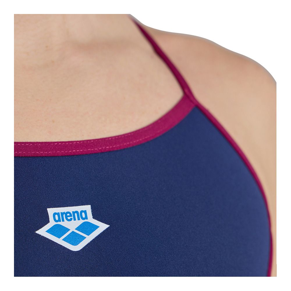 Arena ICONS SUPER FLY B - Maillot de bain 1 pièce Femme navy/blue cosmo/white/red