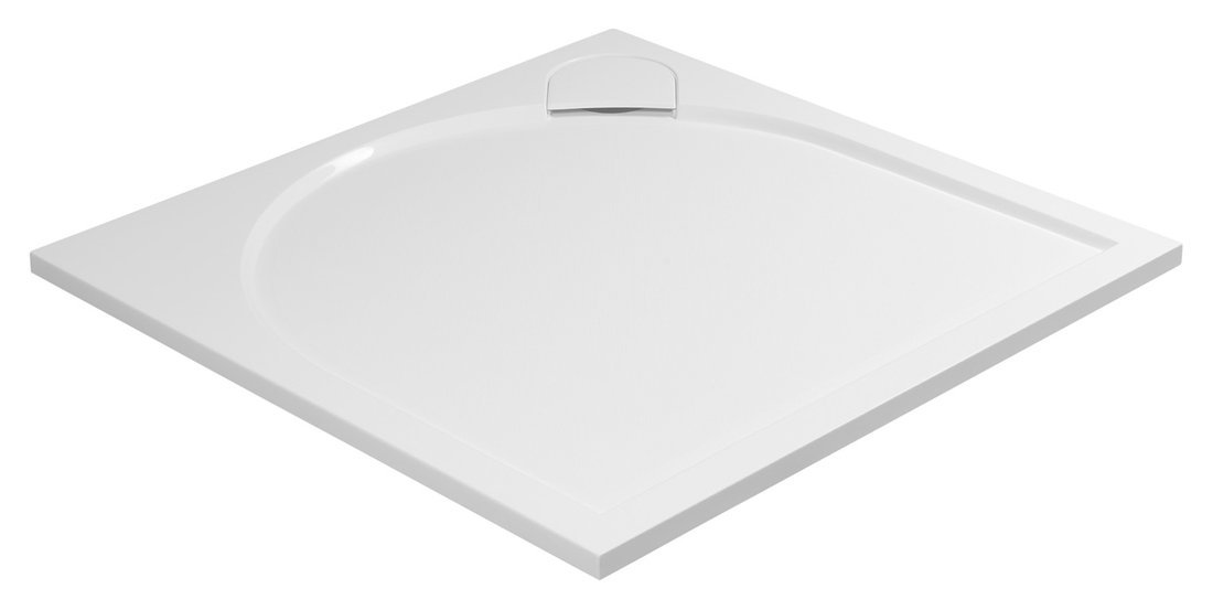 Gelco Larca vierkante douchebak 90x90cm wit