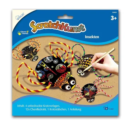 Mammut ScratchKunst - Insekten, Komplettset