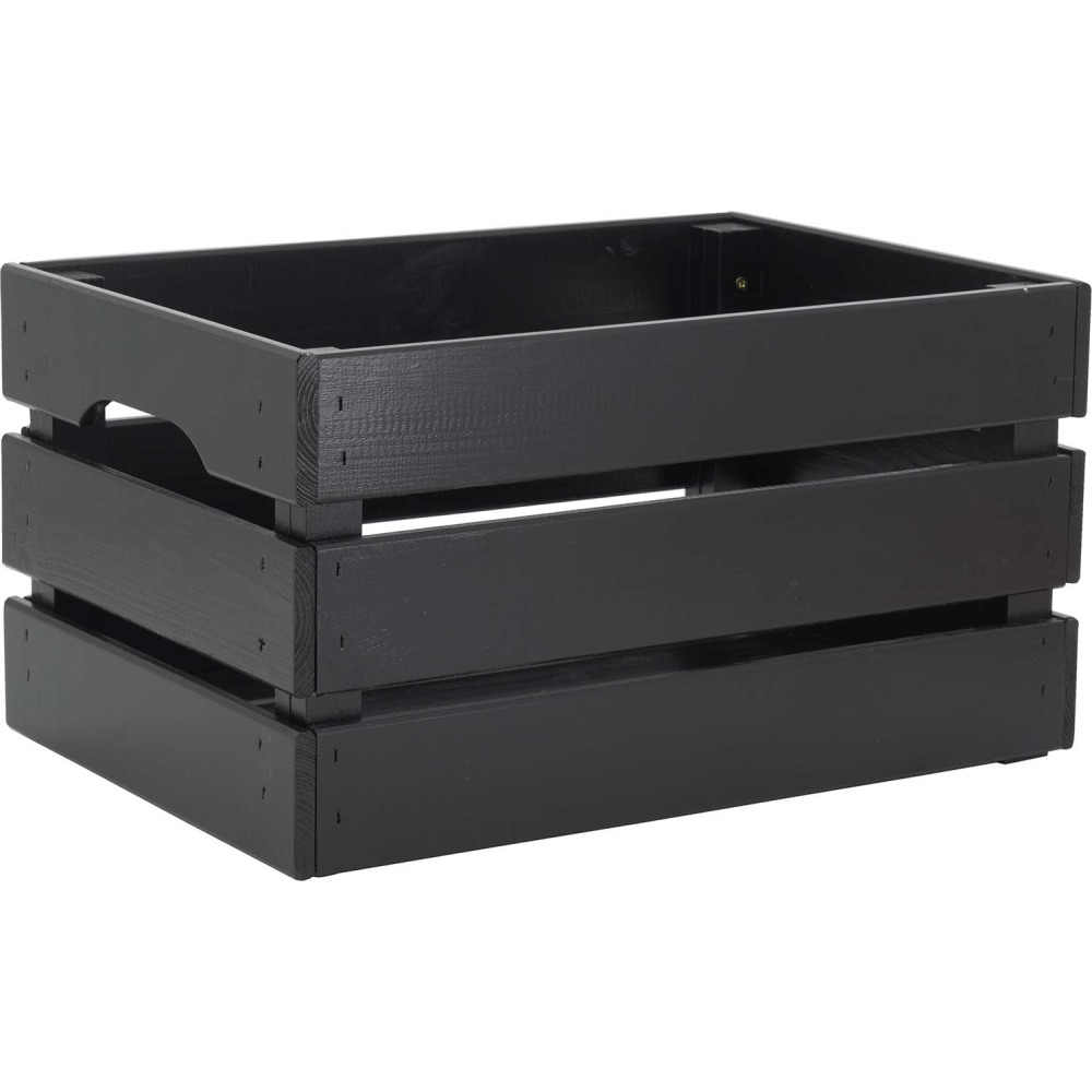 Caisse de rangement en pin grand modèle 46 x 31 x 25 cm