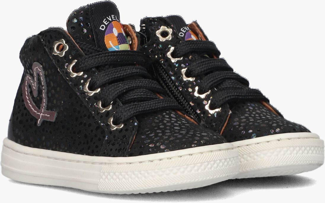 DEVELAB zwarte develab hoge sneaker 42808