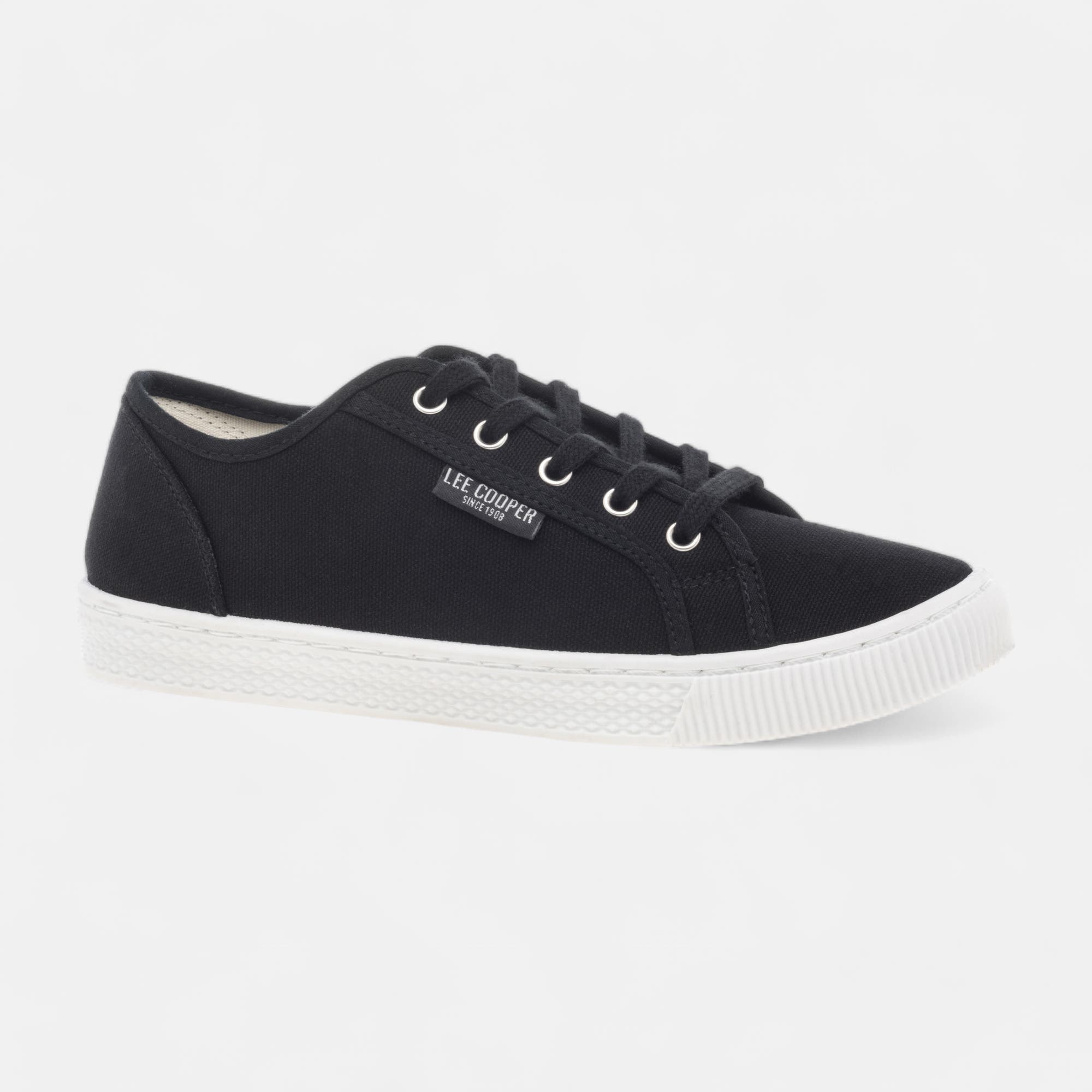Baskets en toile Femme noir