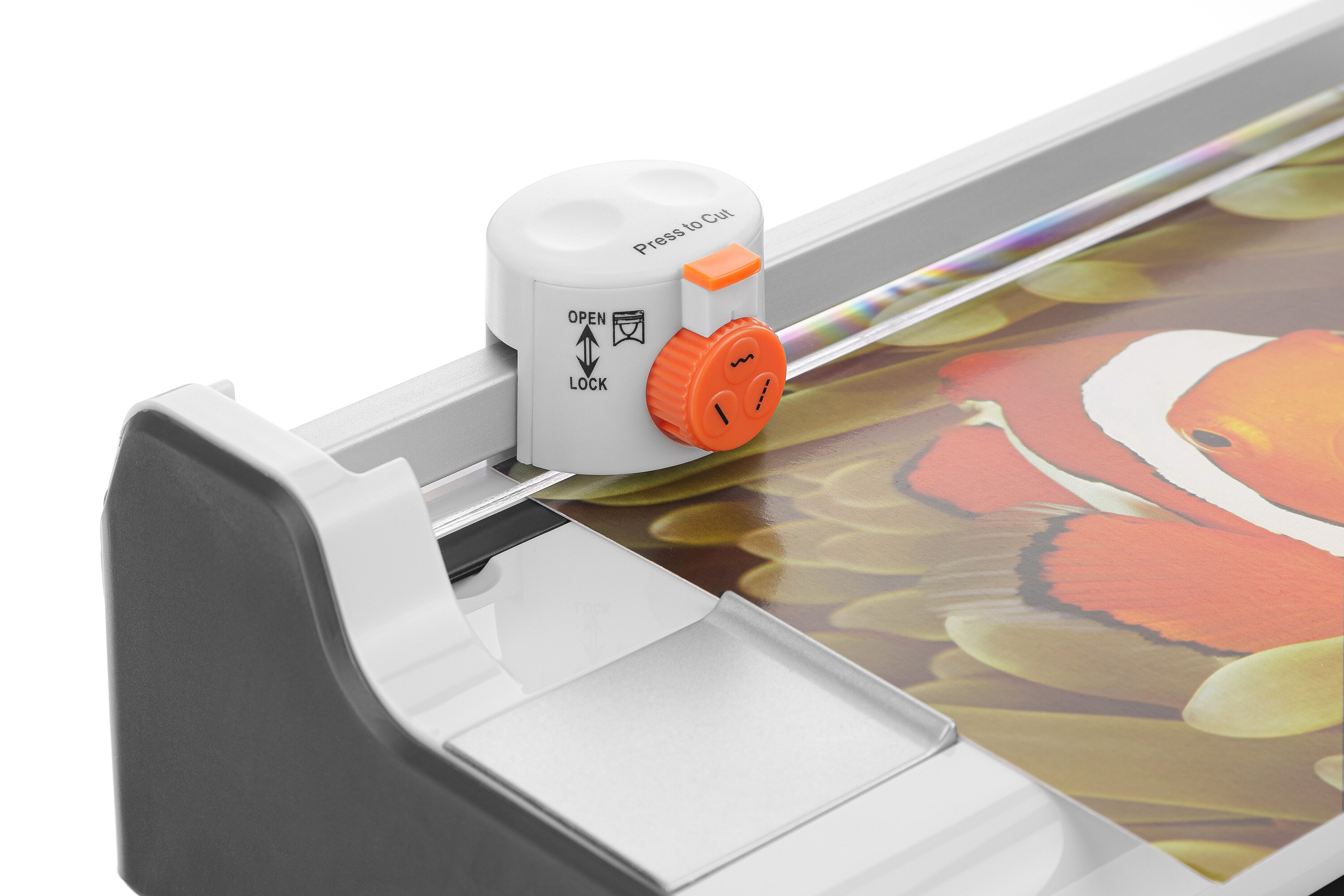 Peach 6 in 1 Laminiergerät A3 inkl. Eckenrunder, Trimmer, Laminierfolien | ABS | geeignet für alle handelsüblichen Folien bis 2x125 mic. | Heiß- & Kaltlaminiergerät | PBP450
