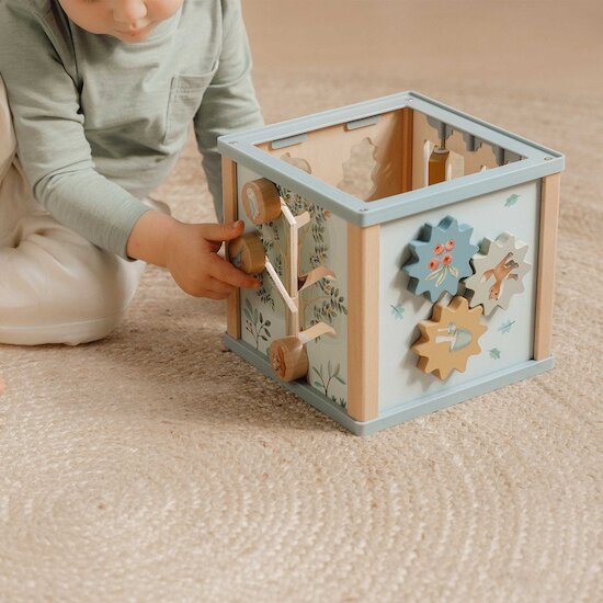 Forest Friends Cube d'activités en bois   de               Little Dutch