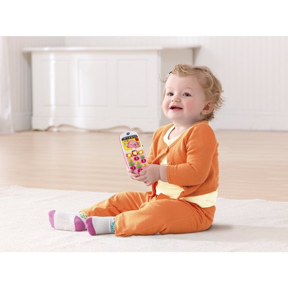 Baby Smartphone Bilingue Rose