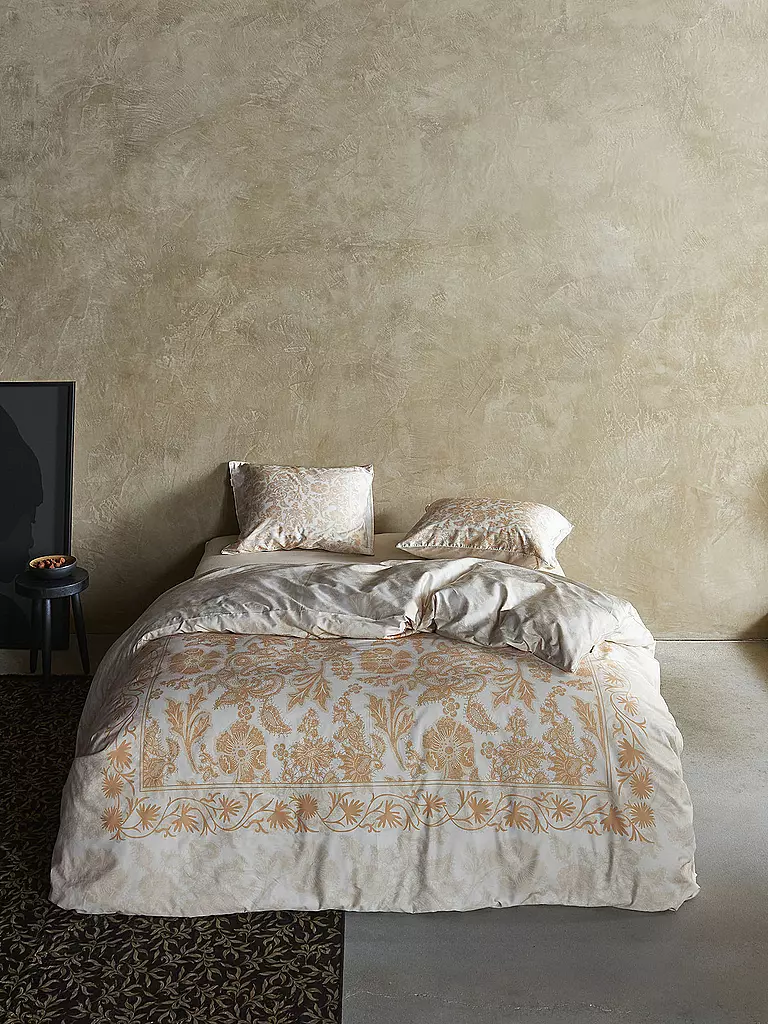 ESSENZA Satin Bettwäsche MAERE 70x90cm/140x200cm Faded White beige